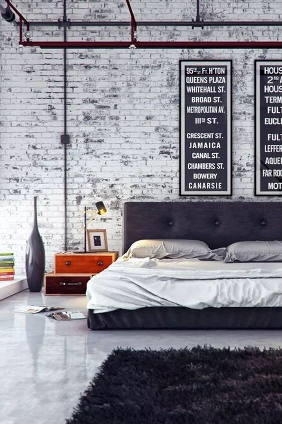 Industrial Bedroom Ideas: Decor Item Is Okay