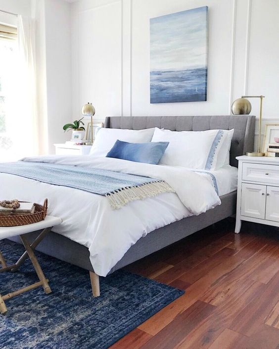 Beach Bedroom Ideas: Blue Is the Best