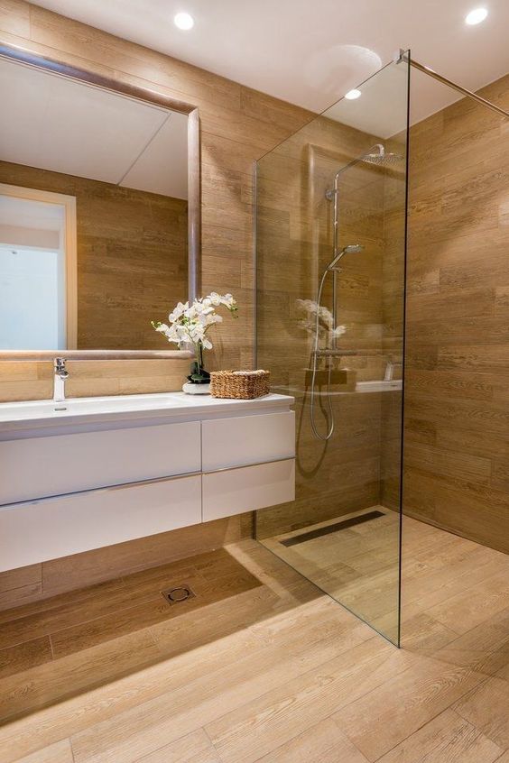 Modern Bathroom Ideas: Earthy Bathroom