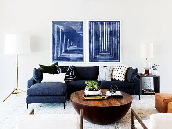 Alluring Navy Living Room Ideas That Will Stun You