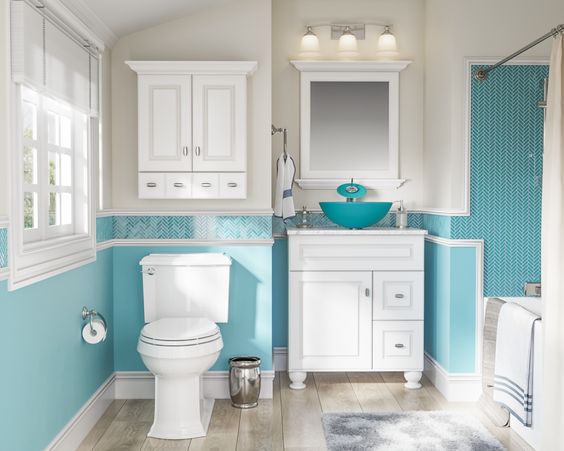 bathroom blue ideas