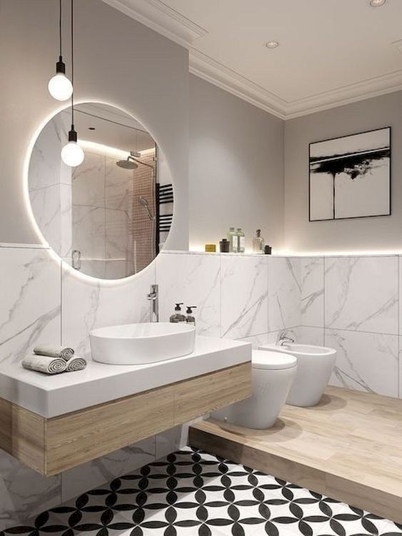 bathroom marble ideas 17