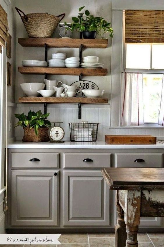 kitchen shelves ideas 16