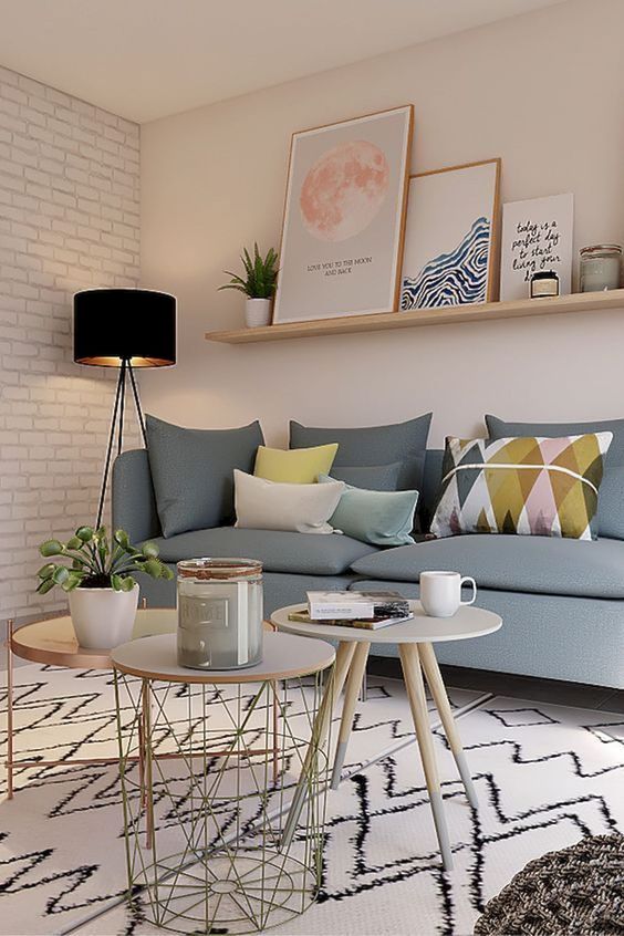 Living Room Shelves Ideas: Stunning Single Shelf