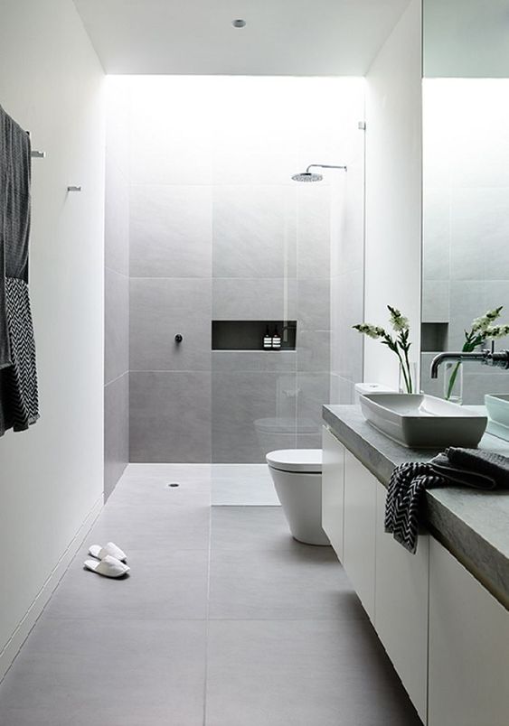 Minimalist Bathroom Ideas: Captivating Bright Bathroom