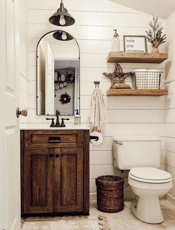 Rustic Bathroom Ideas: Fresh Rustic Spot
