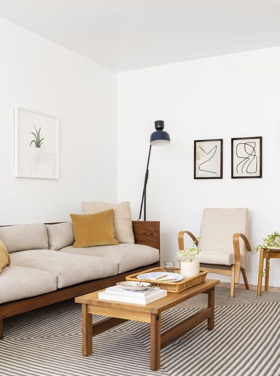 Minimalist Living Room Ideas: Earthy Living Room