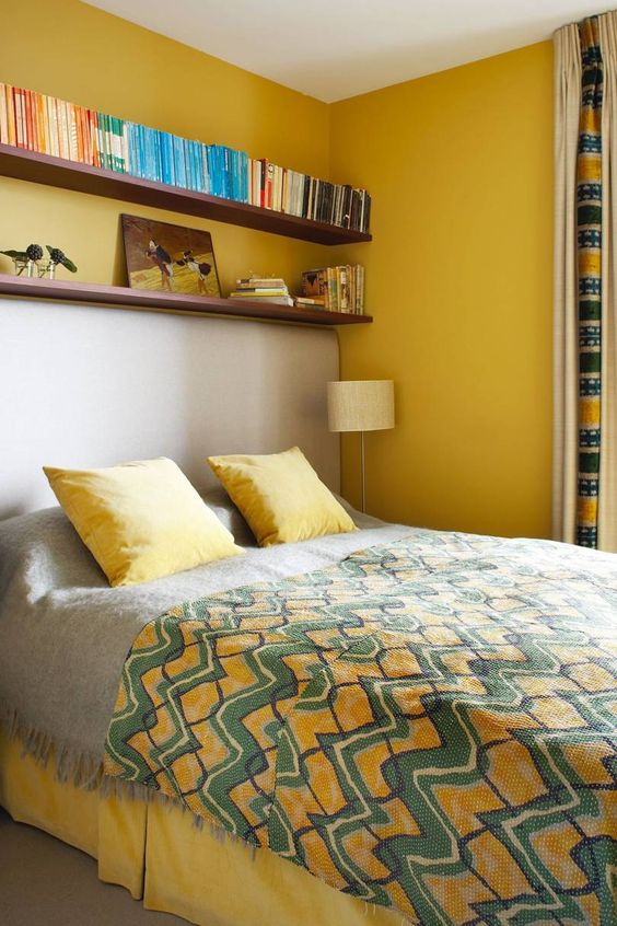 yellow bedroom ideas 12
