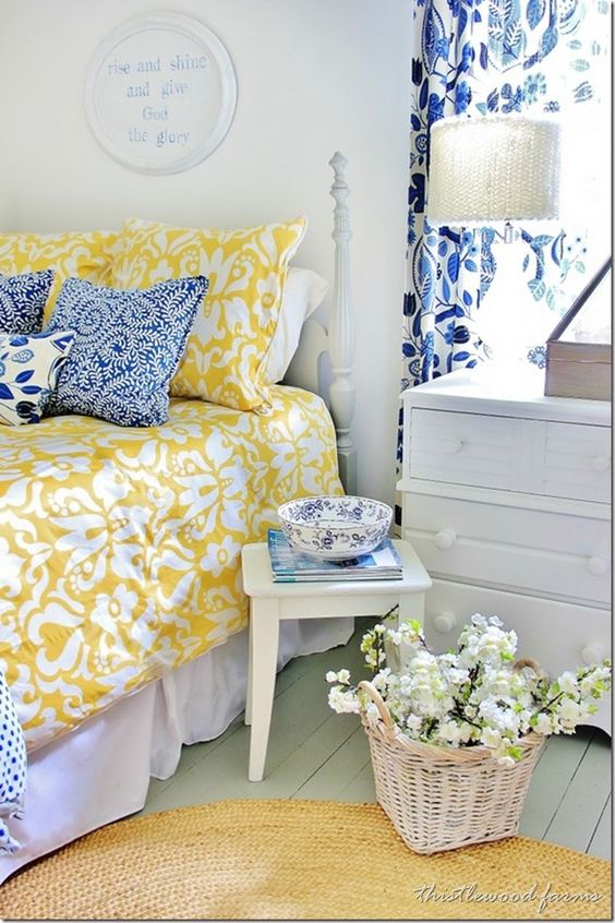 yellow bedroom ideas 18