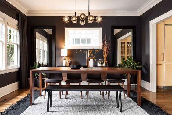 Striking Black Dining Room Ideas for Bold Shade Enthusiasts
